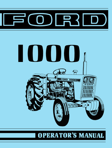 Ford tractor operators manual online #10