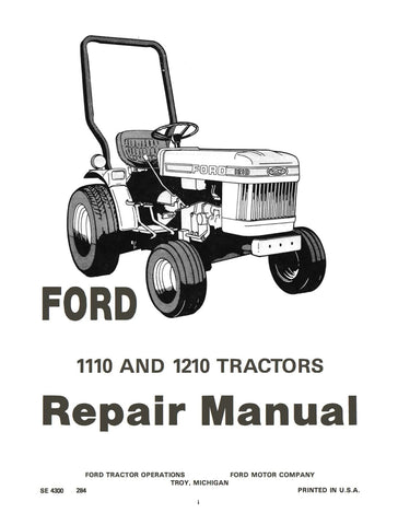 Ford tractor operators manual pdf