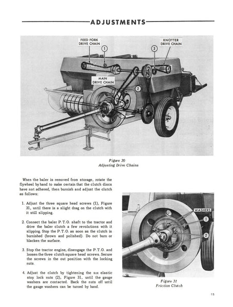 How to time a ford 530 baler #1