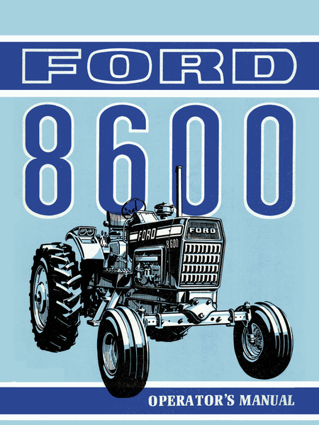 8600 Ford tractor engine #7