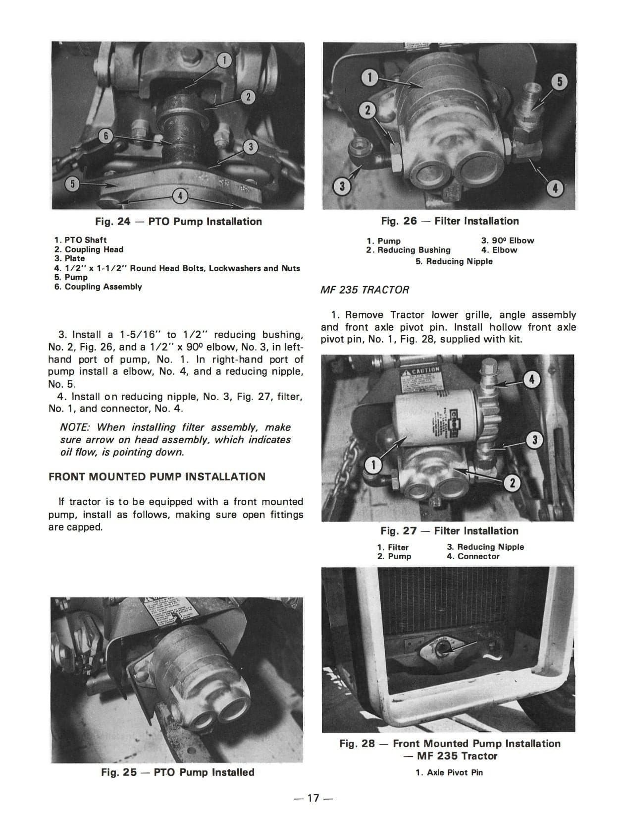 Massey Ferguson Mf 236 Agricultural Loader Operator S Manual