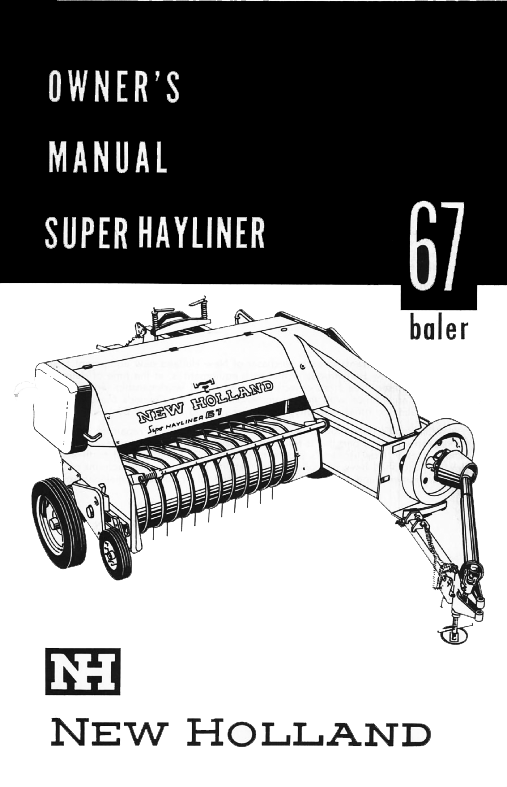 New Holland Baler Manual Pdf