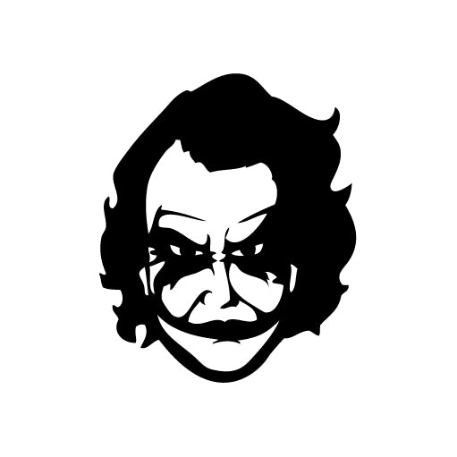 Joker Head Terror - Vinyl Decal Sticker for Wall, Car, iPhone, iPad ...