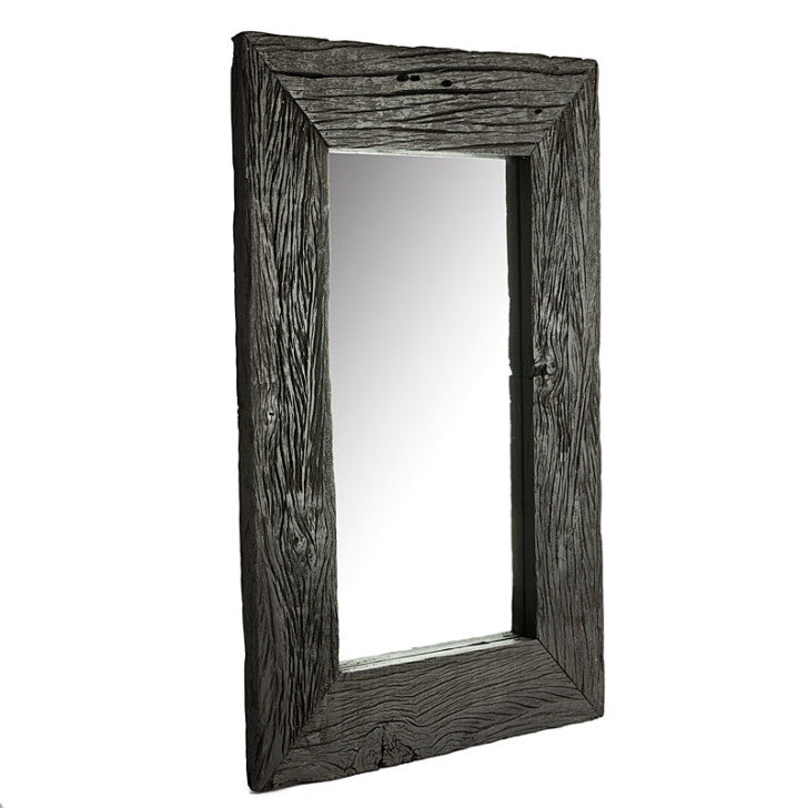 afstuderen sensatie prijs Grote spiegel houten lijst - Zetuké Home Decor