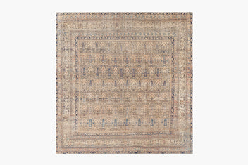 KERMANSHAH RUG OF UNUSUAL SIZE, SOUTH EAST PERSIA, 15' X 15'6" - thumbnail 1