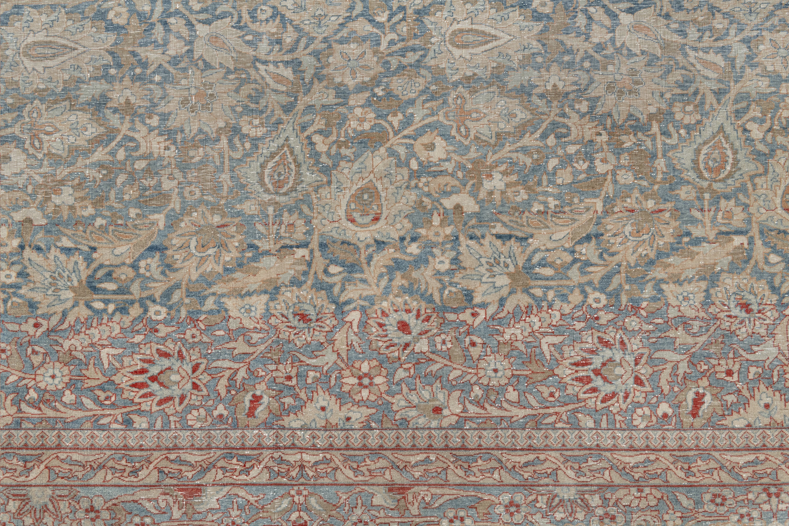 KASHAN RUG, CENTRAL PERSIA, 12'9" X 15' 1" - thumbnail 3