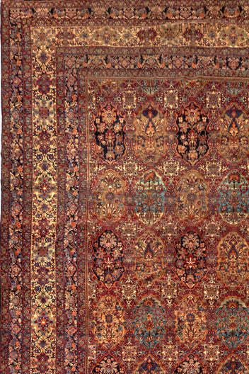 IMPRESSIVE KERMAN RUG, SOUTH EAST PERSIA, 16' 6" X 26' - thumbnail 2