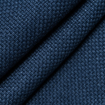 Basketweave Linen | Azure - color option