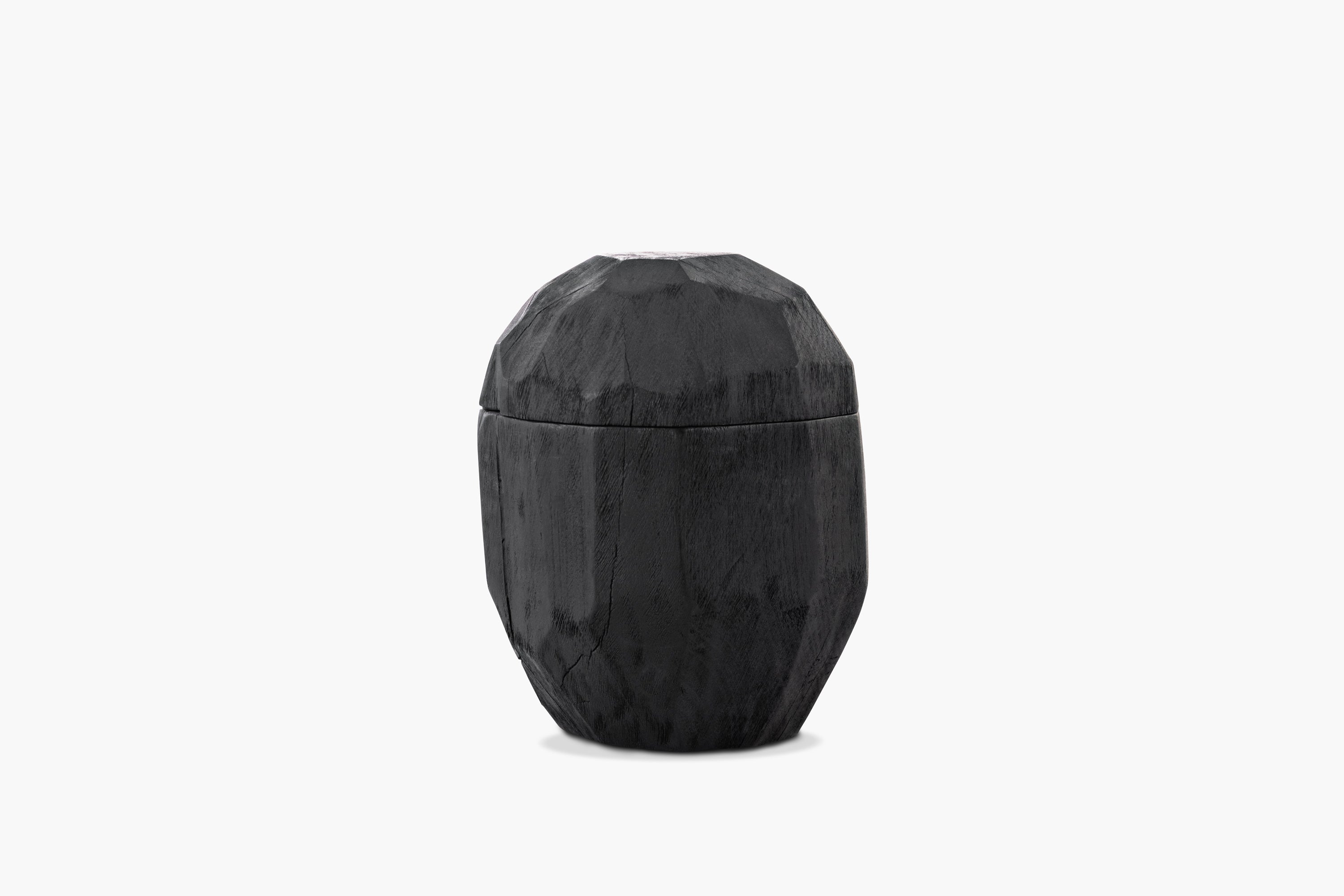 Vela Egg Box - Black Wood - thumbnail 2