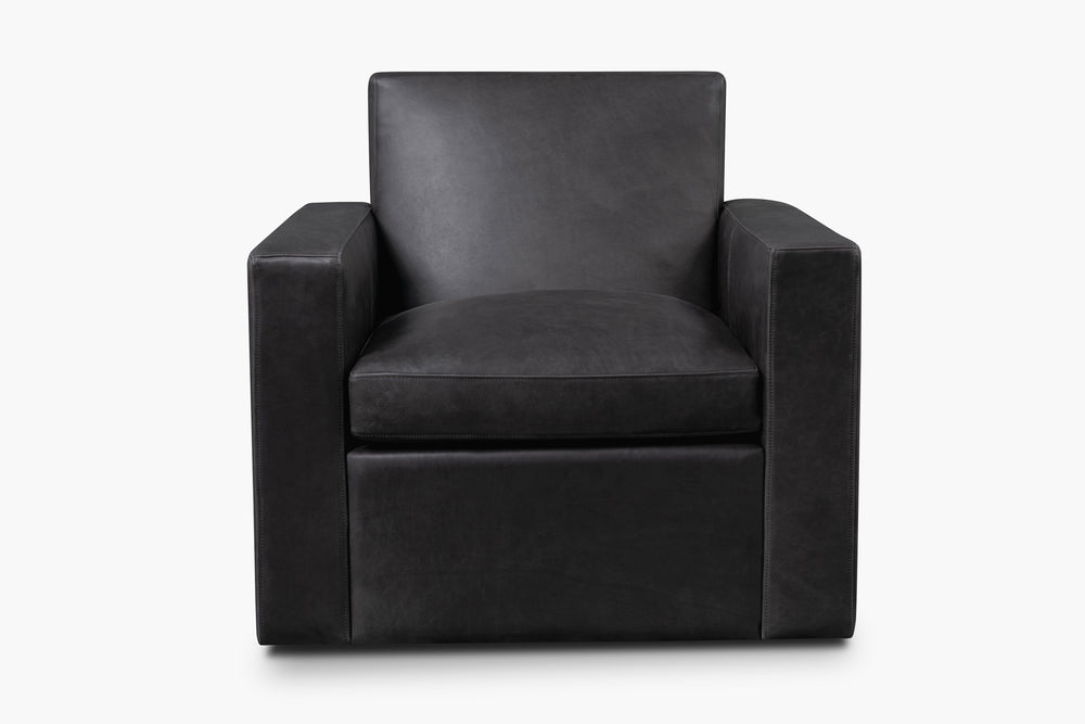 Noble Leather Swivel Chair