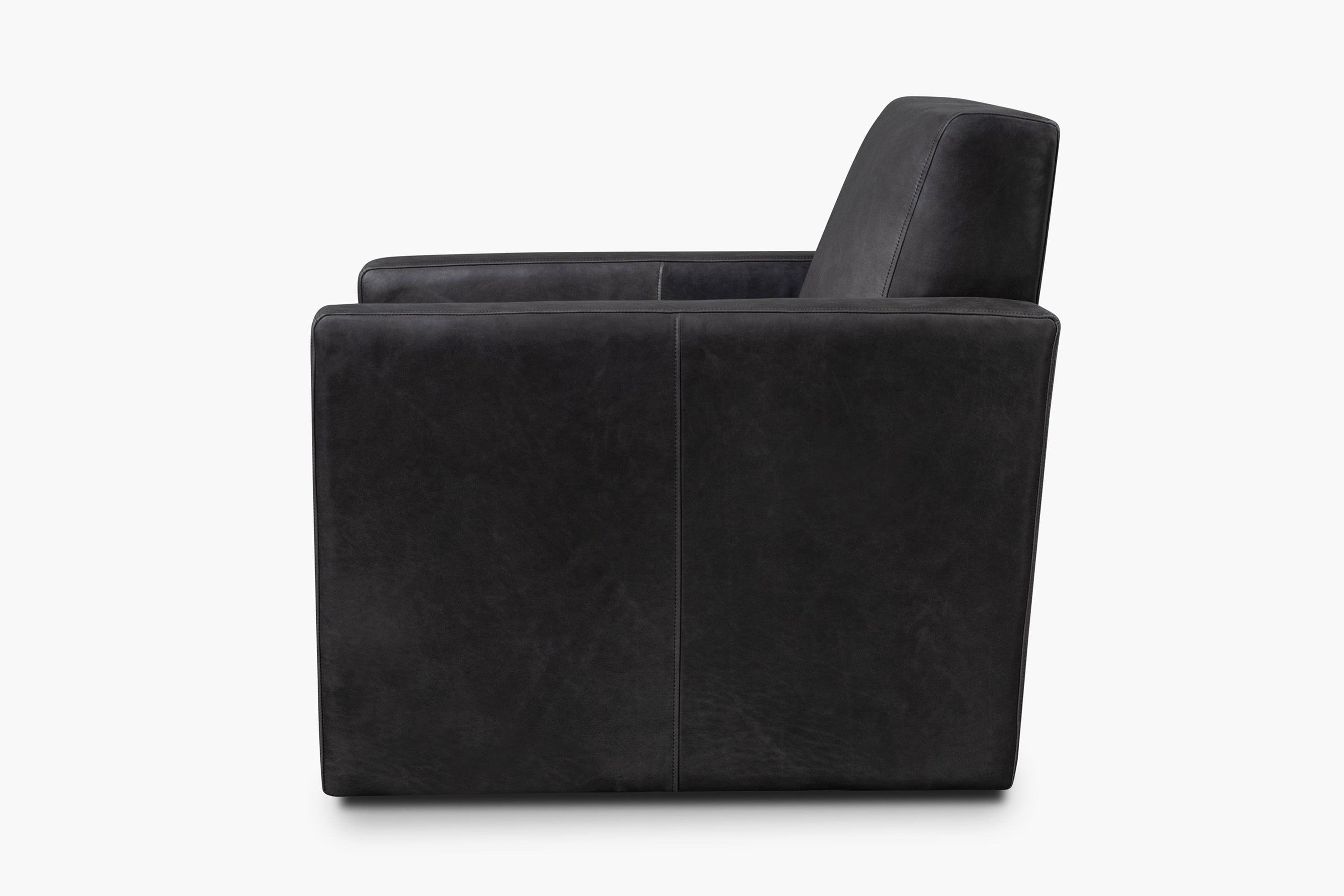 Noble Leather Swivel Chair - thumbnail 3
