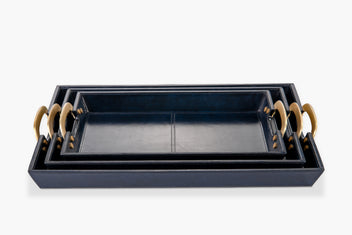 Cade Leather Serving Tray - thumbnail 36