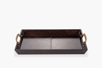 Cade Leather Serving Tray - thumbnail 9