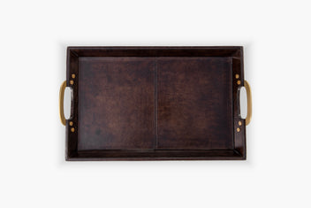 Cade Leather Serving Tray - thumbnail 13