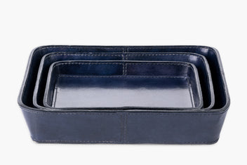 Bromes Leather Valet Tray