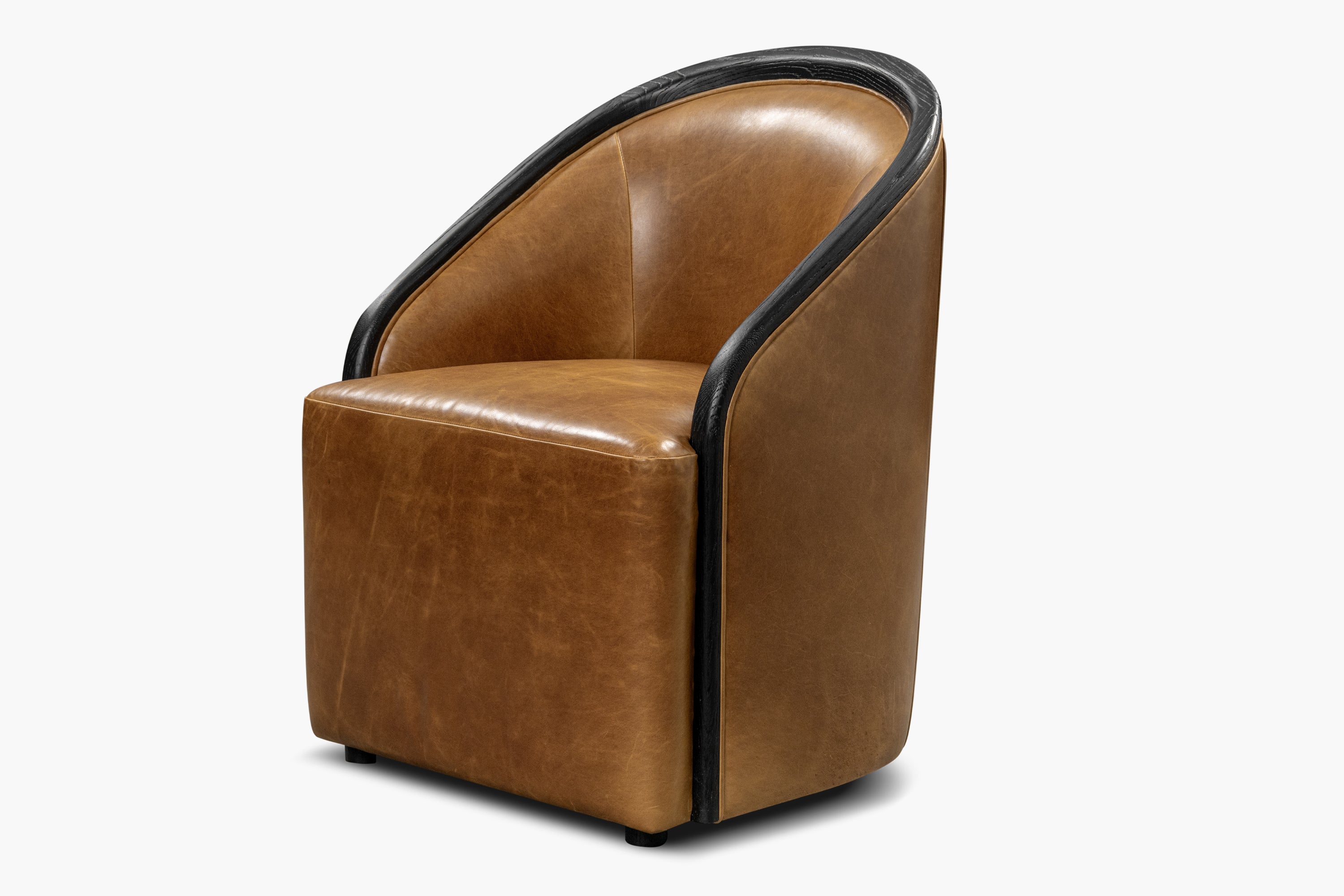 Artemis Leather Dining Chair - thumbnail 2