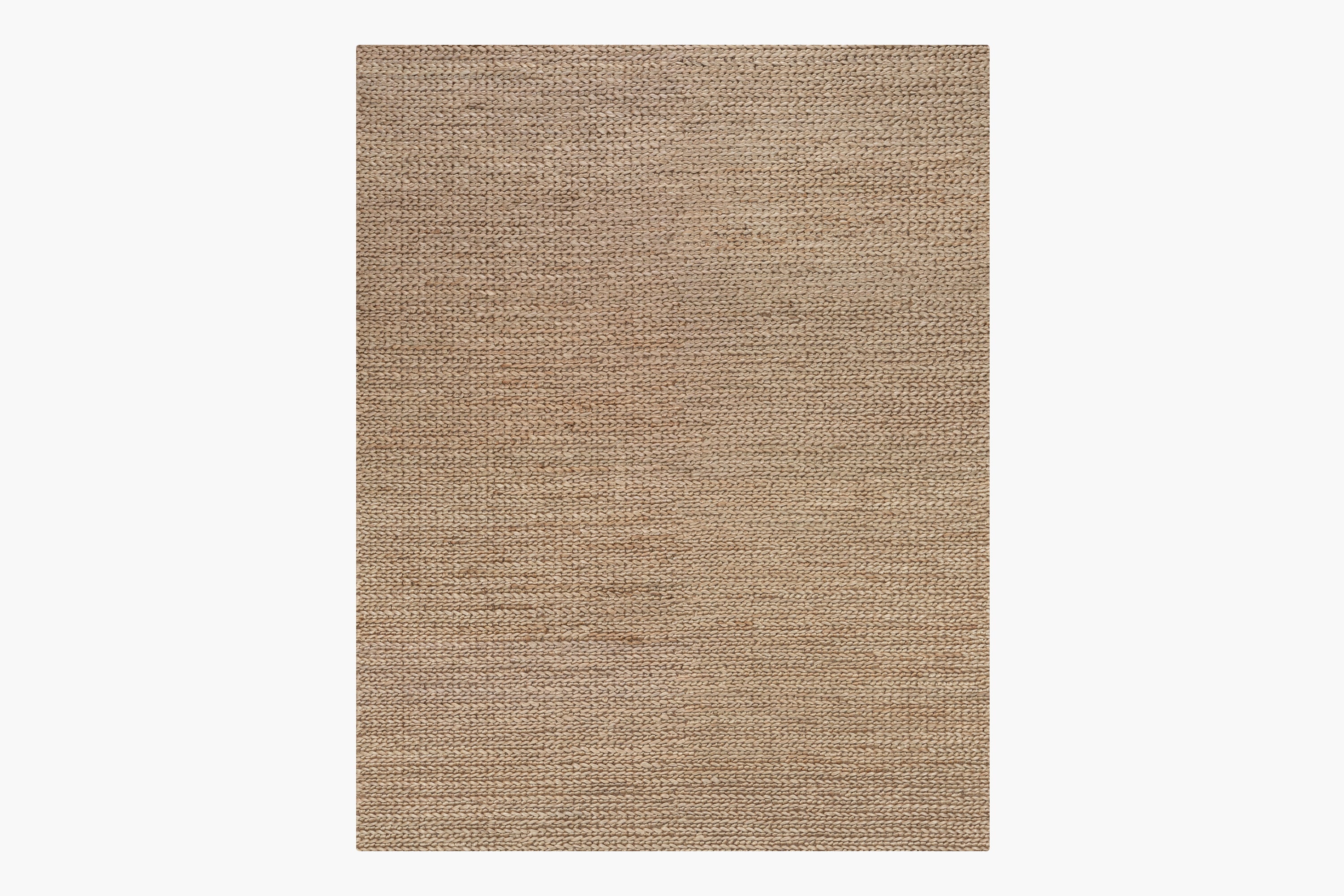 Chunky Hand-Braided Jute Rug