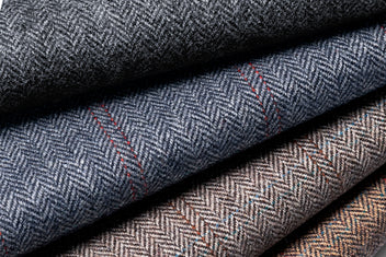 Wool Herringbone Stripe - thumbnail 1