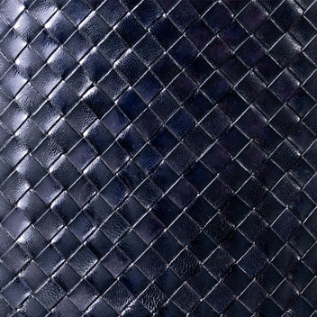 Woven Leather | Sapphire - color option