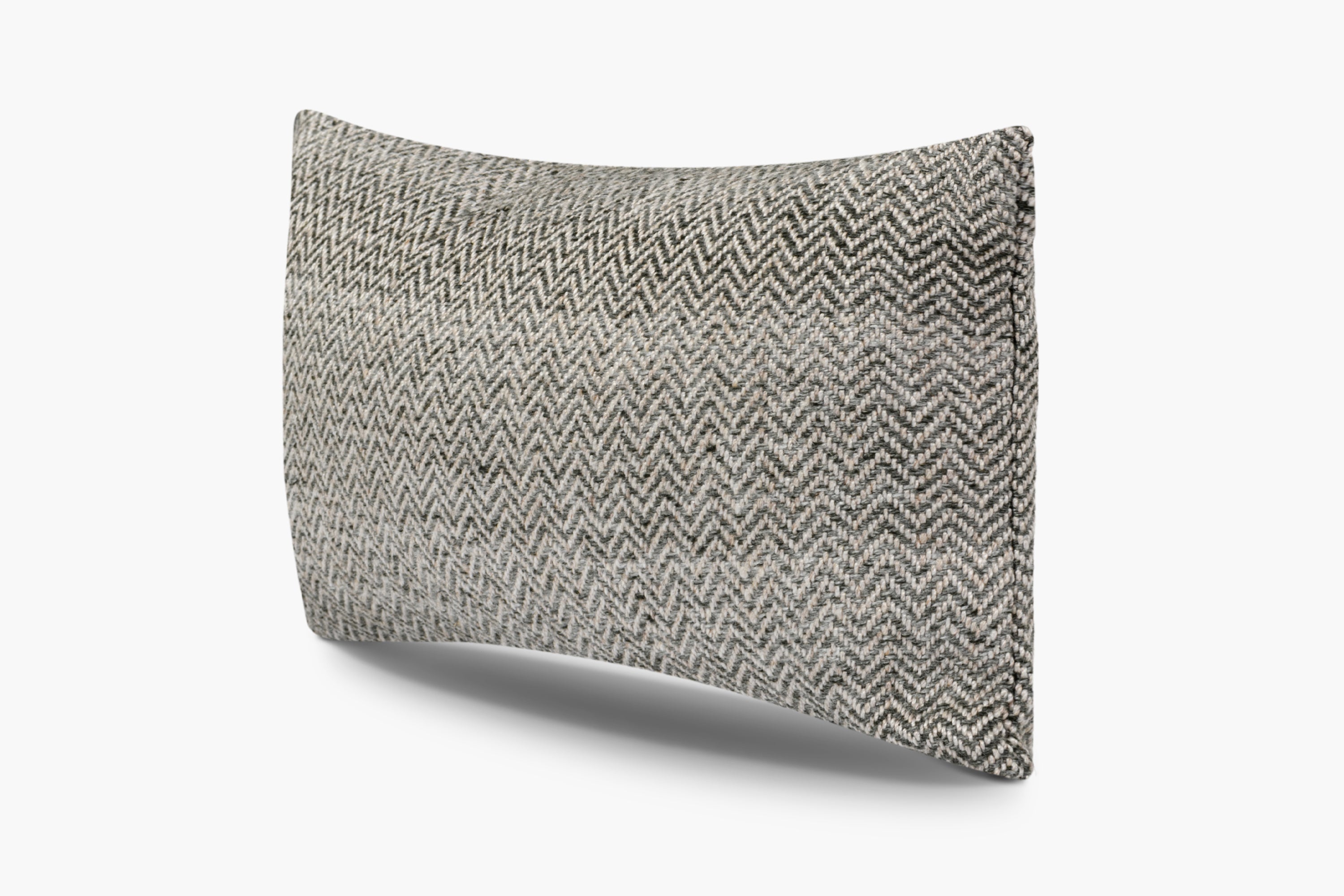 Chevron Pillow Cover - Graphite | Ben Soleimani