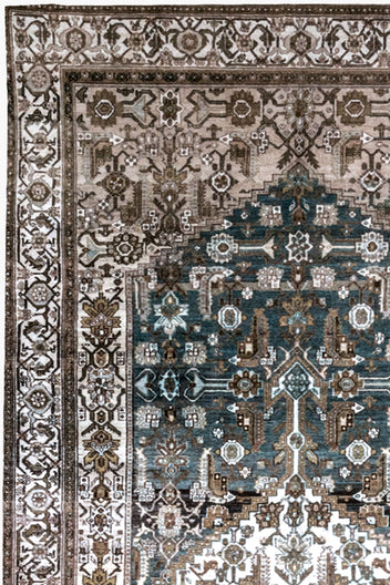 MAHAL RUG, WEST PERSIA, 6'10" X 16' - thumbnail 2