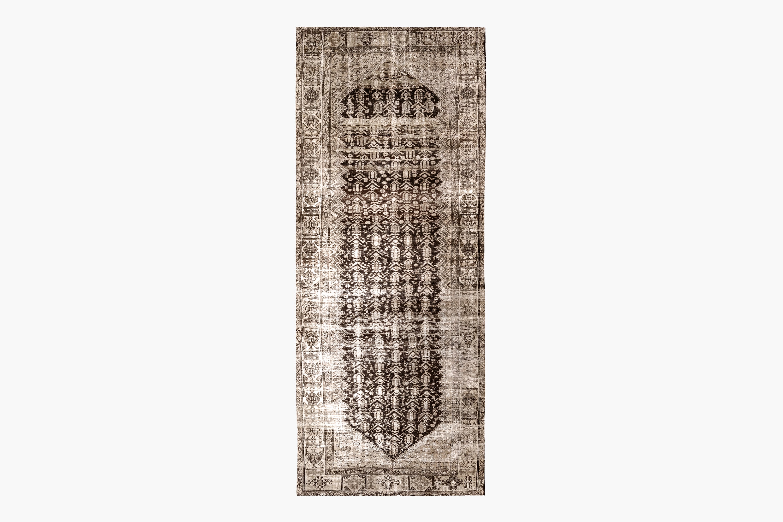 MAHAL RUG, AR30052/11943, WEST PERSIA, 6'5" X 16' - thumbnail 1