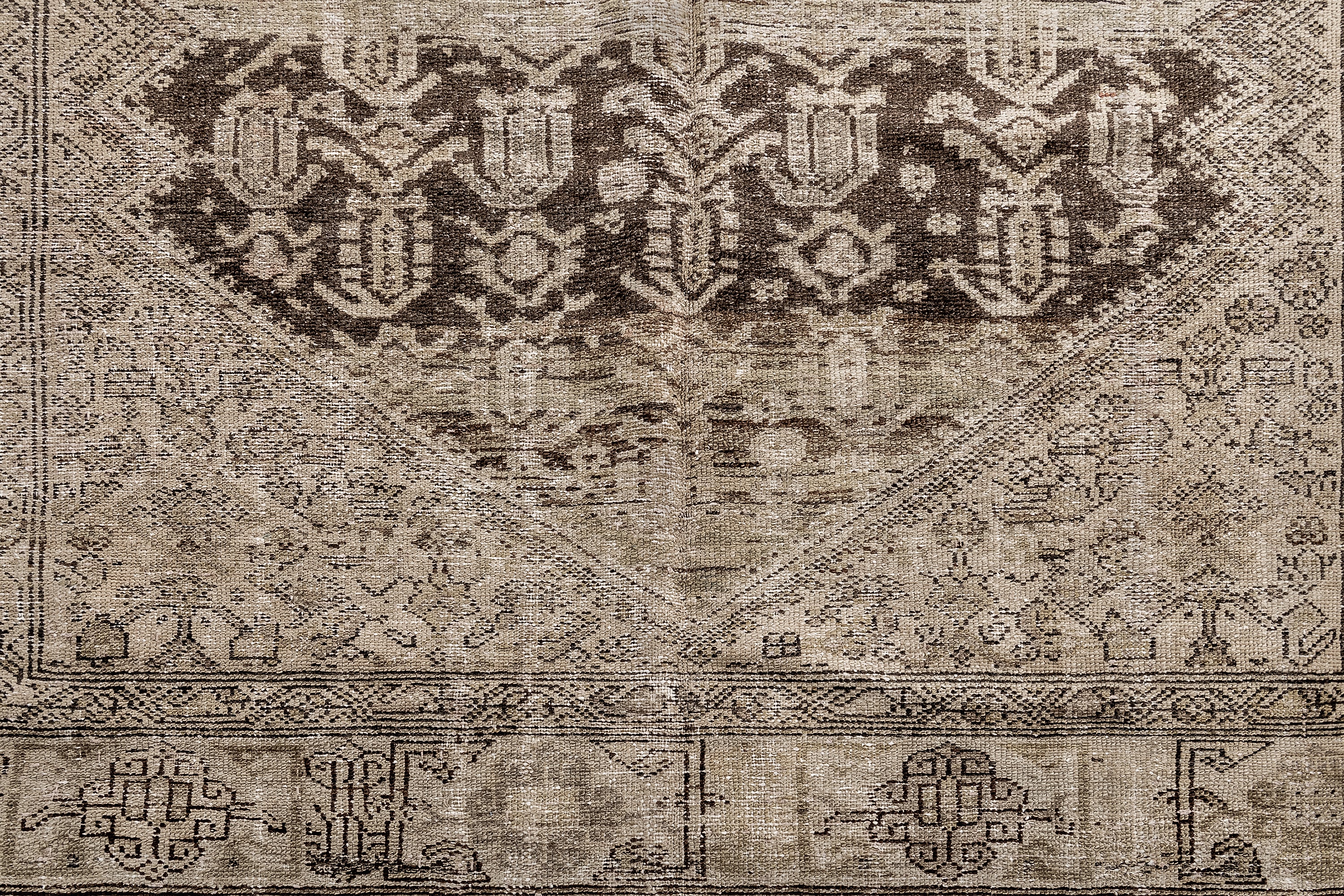 MAHAL RUG, AR30052/11943, WEST PERSIA, 6'5" X 16' - thumbnail 8