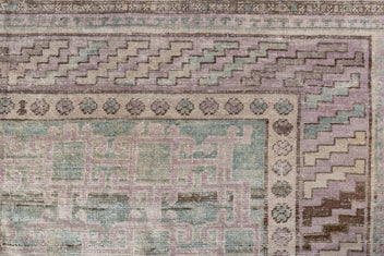 KHOTAN RUG, AR30099/15423, EAST TURKESTAN, 7' X 12'6" - thumbnail 11