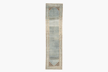 MALAYIR RUG, WEST PERSIA, 3'5" X 13' - thumbnail 1