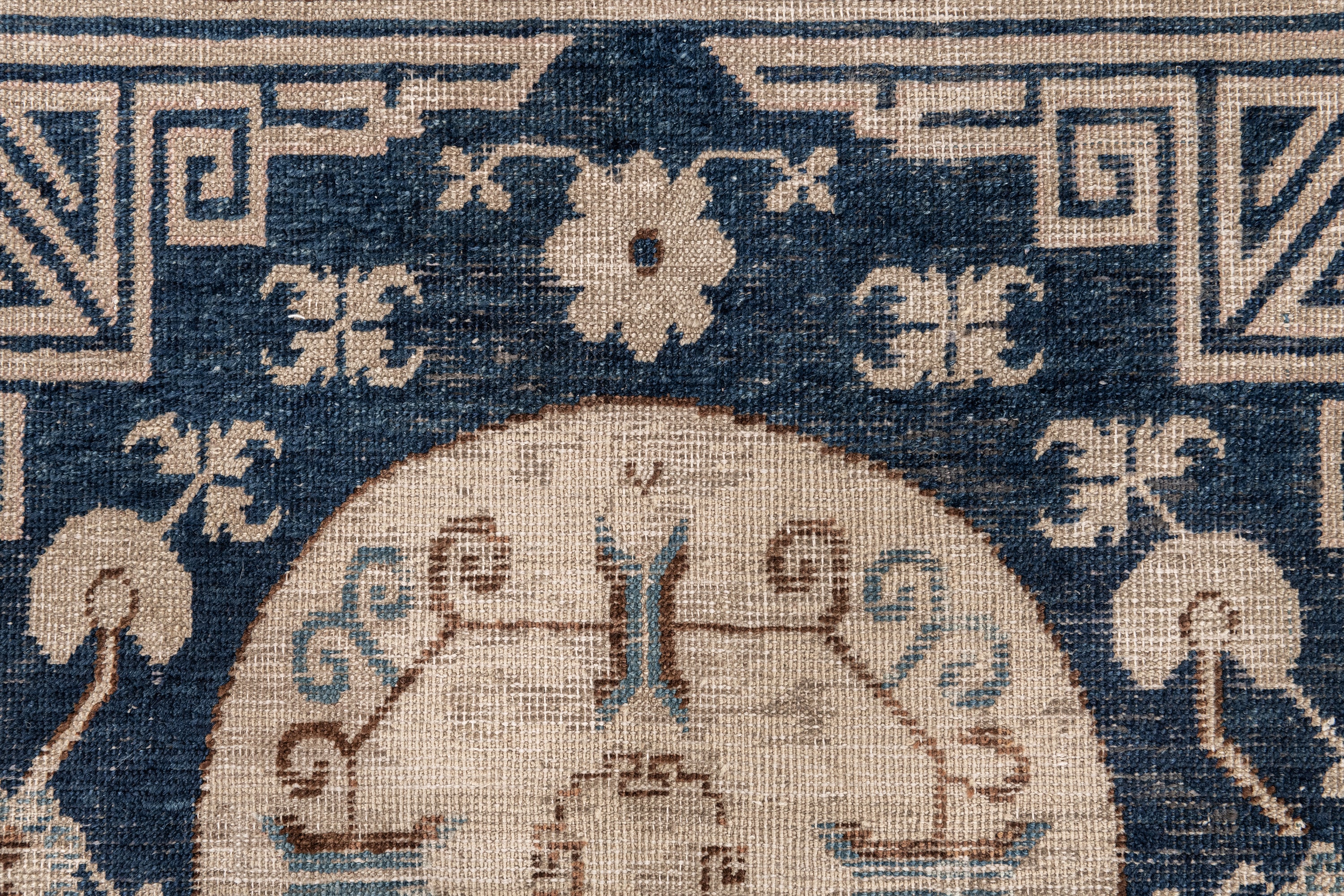 KHOTAN RUG, AR30127/11225, EAST TURKESTAN, 4'7" x 9' - thumbnail 6