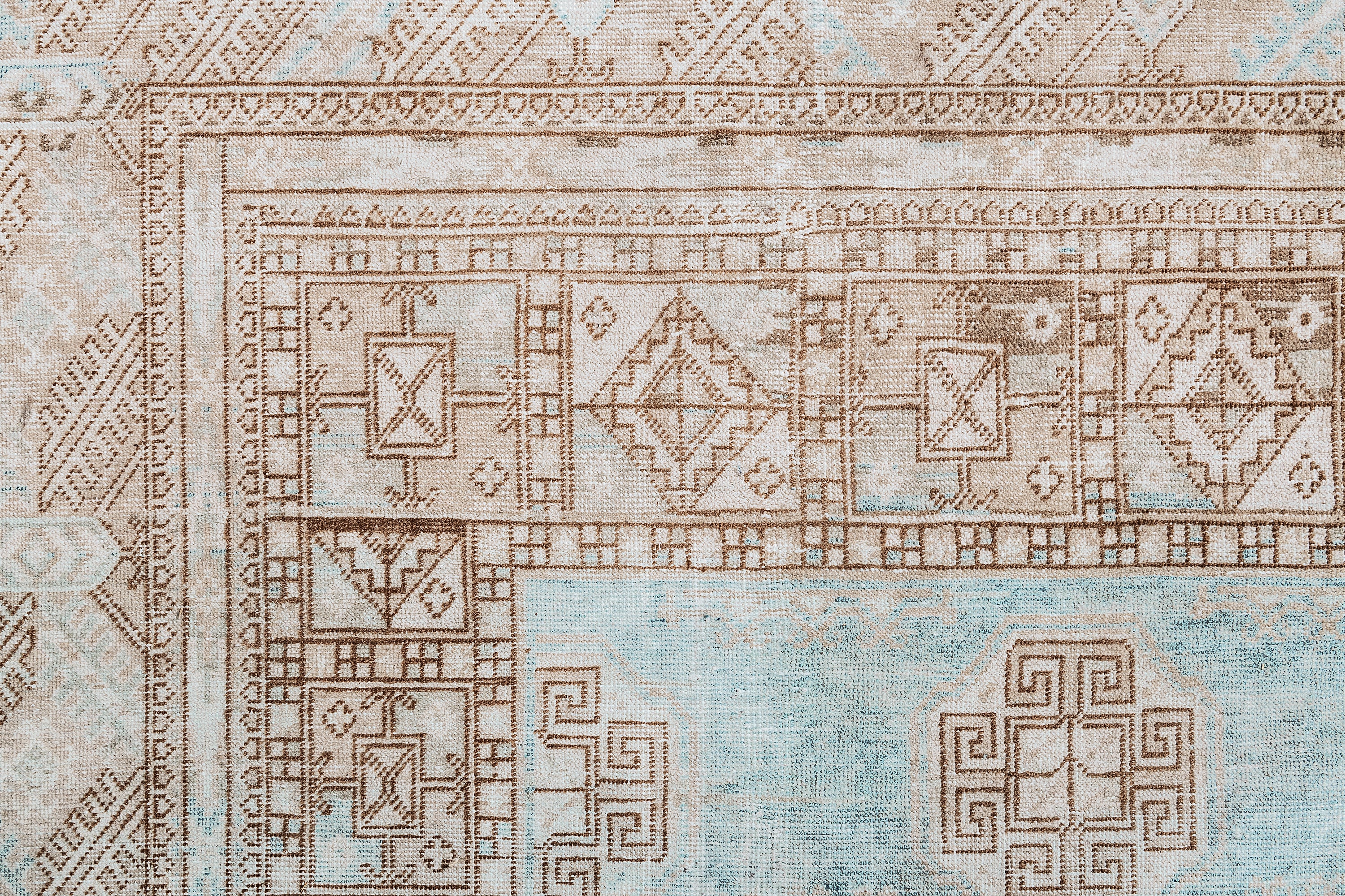 KHOTAN RUG, AR30128, EAST TURKESTAN, 7' x 19' - thumbnail 3