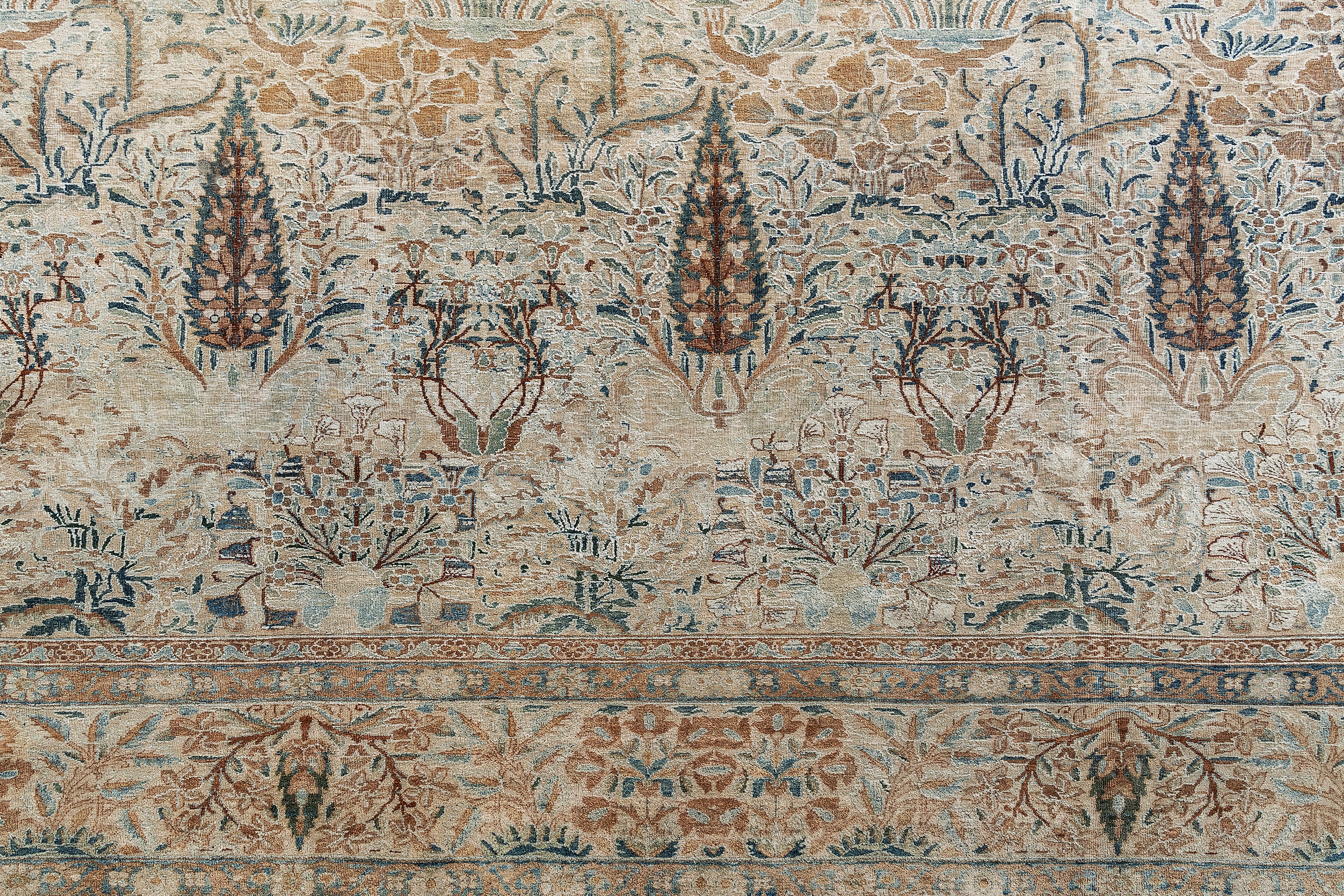 KERMAN RUG, AR31067/7660, SOUTH EAST PERSIA, 11' X 17' - thumbnail 11