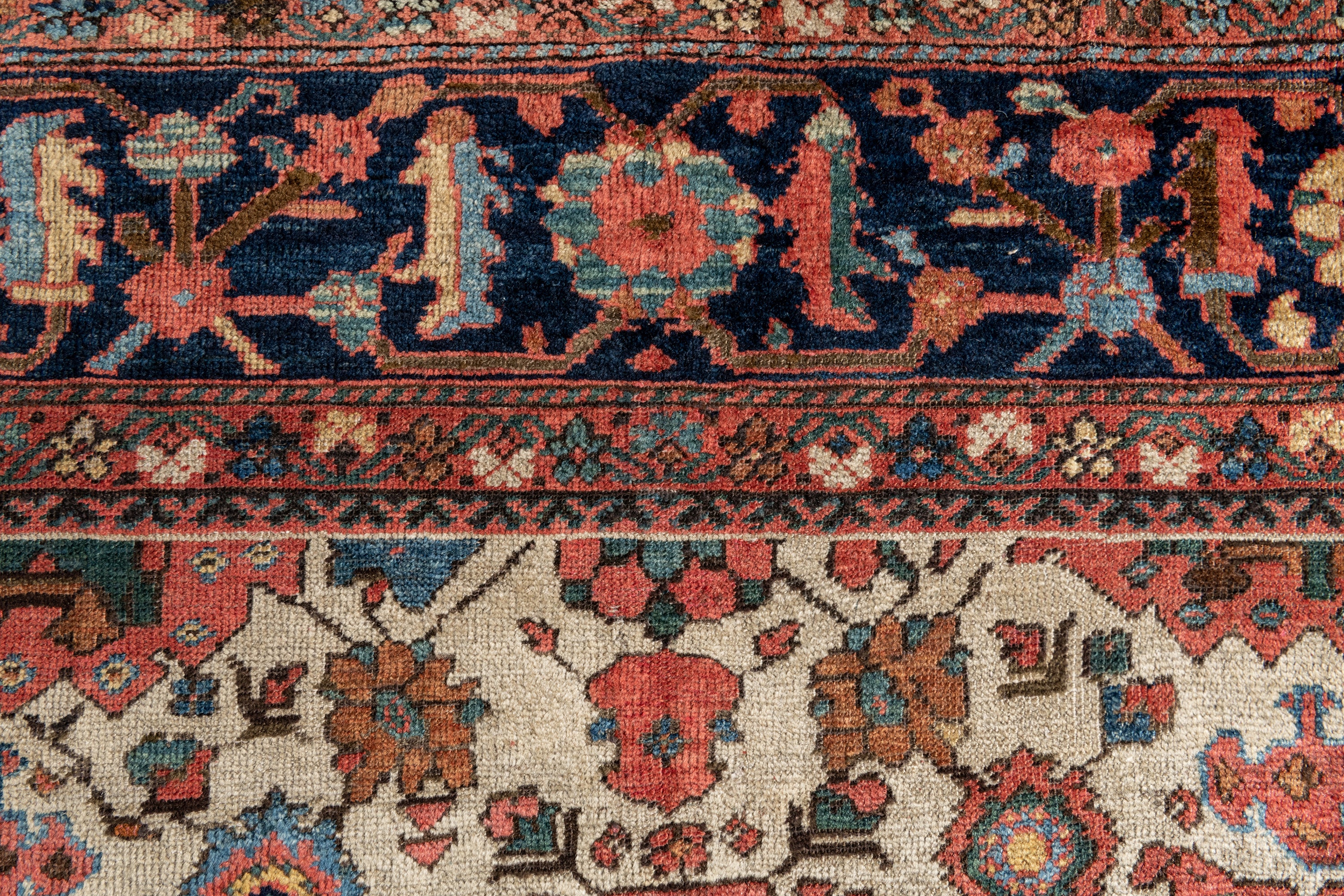 MAHAL RUG, AR31180, WEST PERSIA, 9’2”X11’ - thumbnail 6