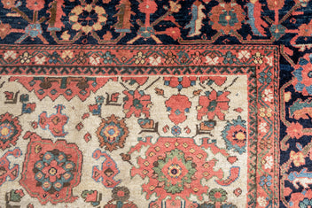 MAHAL RUG, AR31180, WEST PERSIA, 9’2”X11’ - thumbnail 9