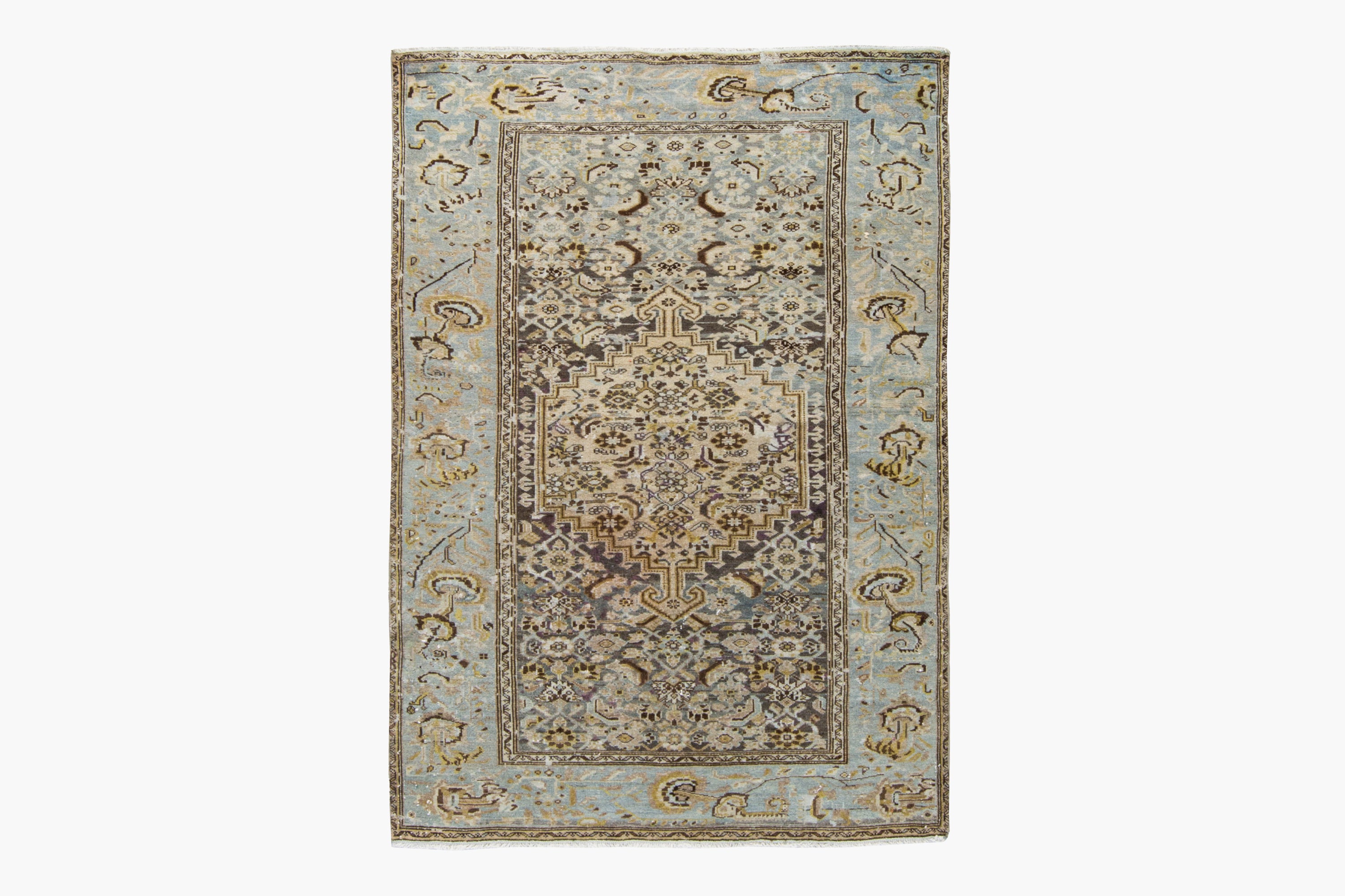 MALAYIR RUG, AR31209/28-3-1, WEST PERSIA, 4'4" X 6'4" - thumbnail 1