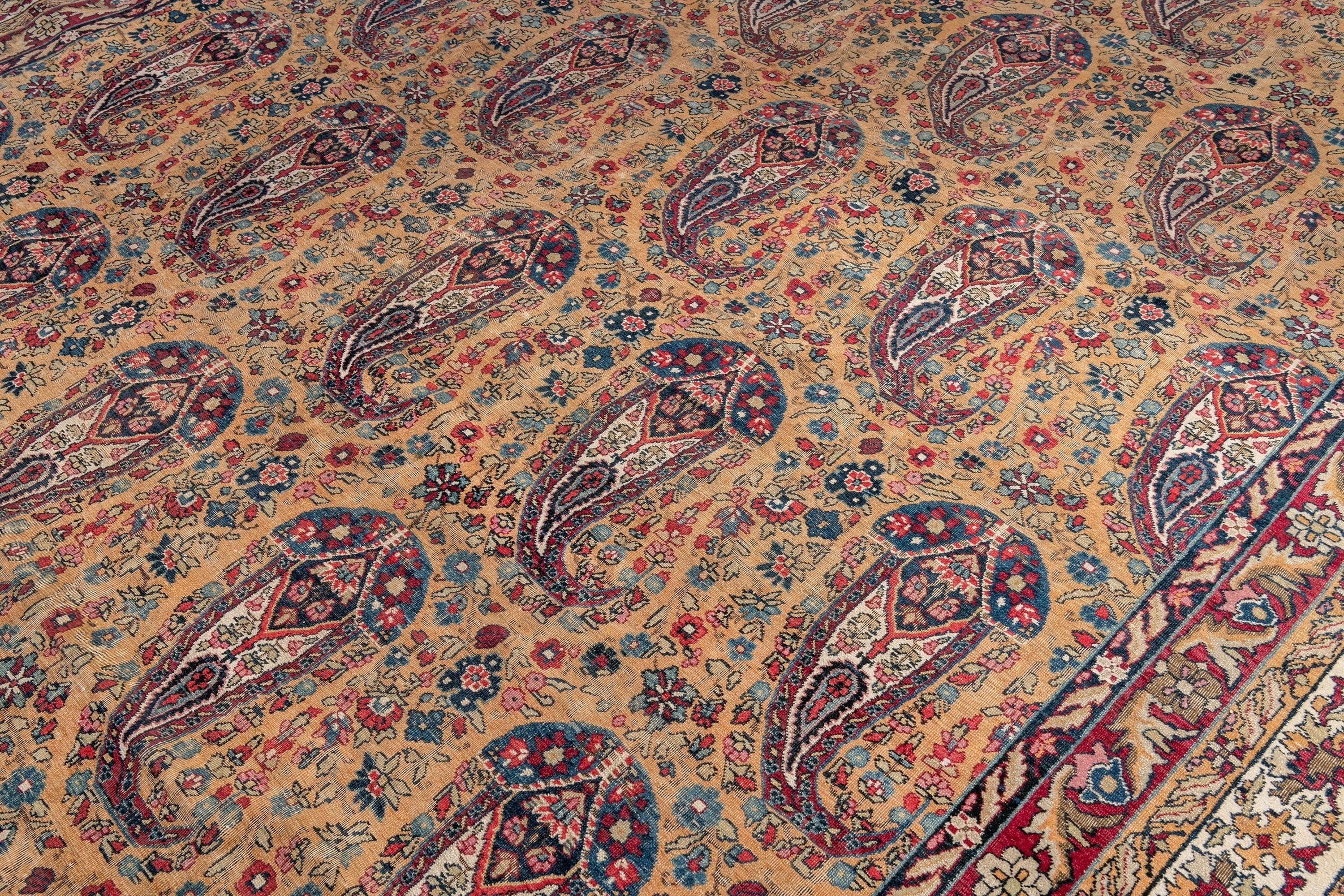 KERMAN RUG, AR31214/120, SOUTH EAST PERSIA, 8'9" X 12'5" - thumbnail 4