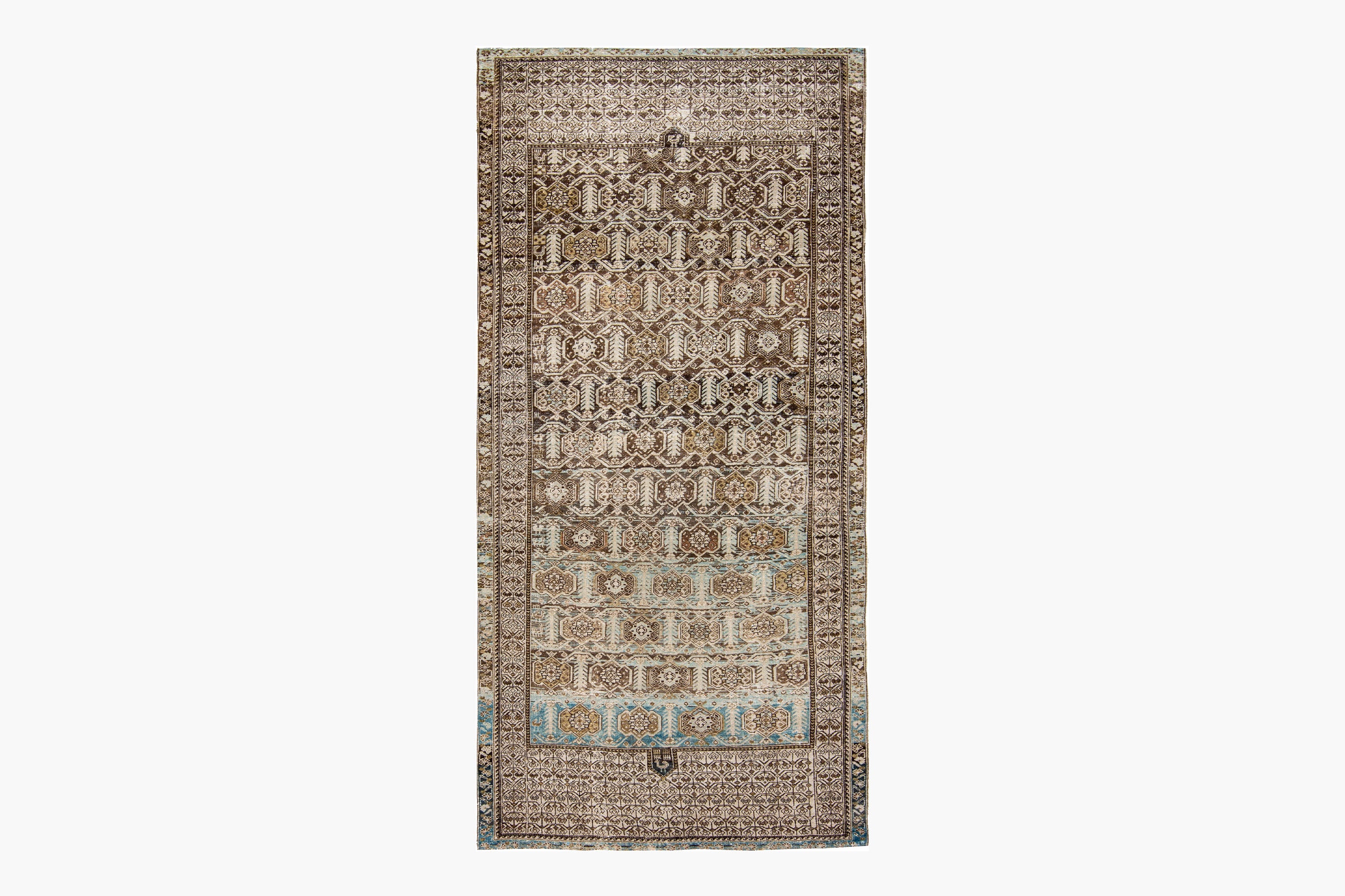 MALAYIR RUG, AR31218, WEST PERSIA, 4' X 9' - thumbnail 1