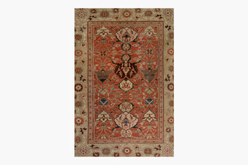 SULTANABAD RUG, WEST PERSIA, 9'10" X 13'5" - thumbnail 1