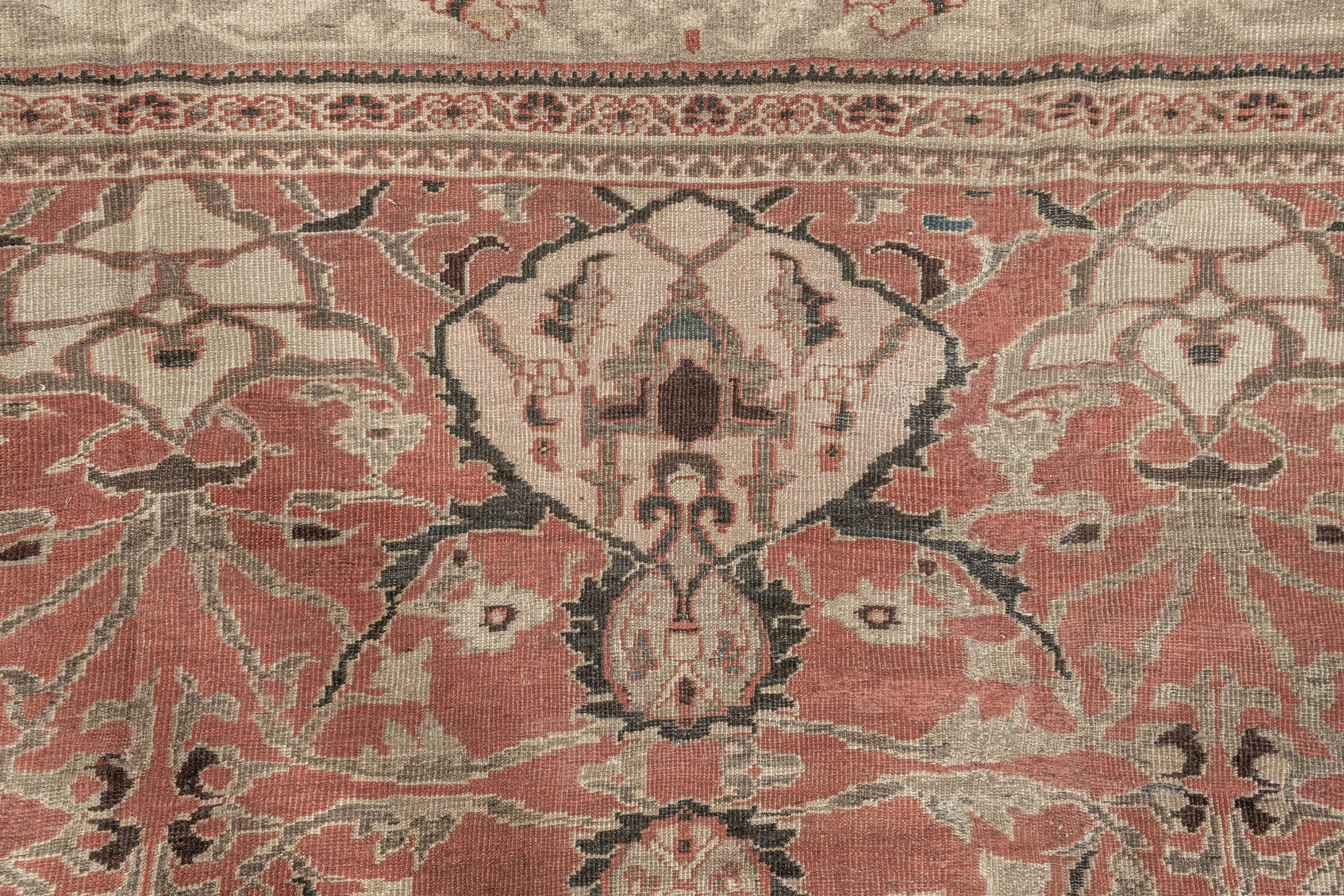 SULTANABAD RUG, WEST PERSIA, 9'10" X 13'5" - thumbnail 7