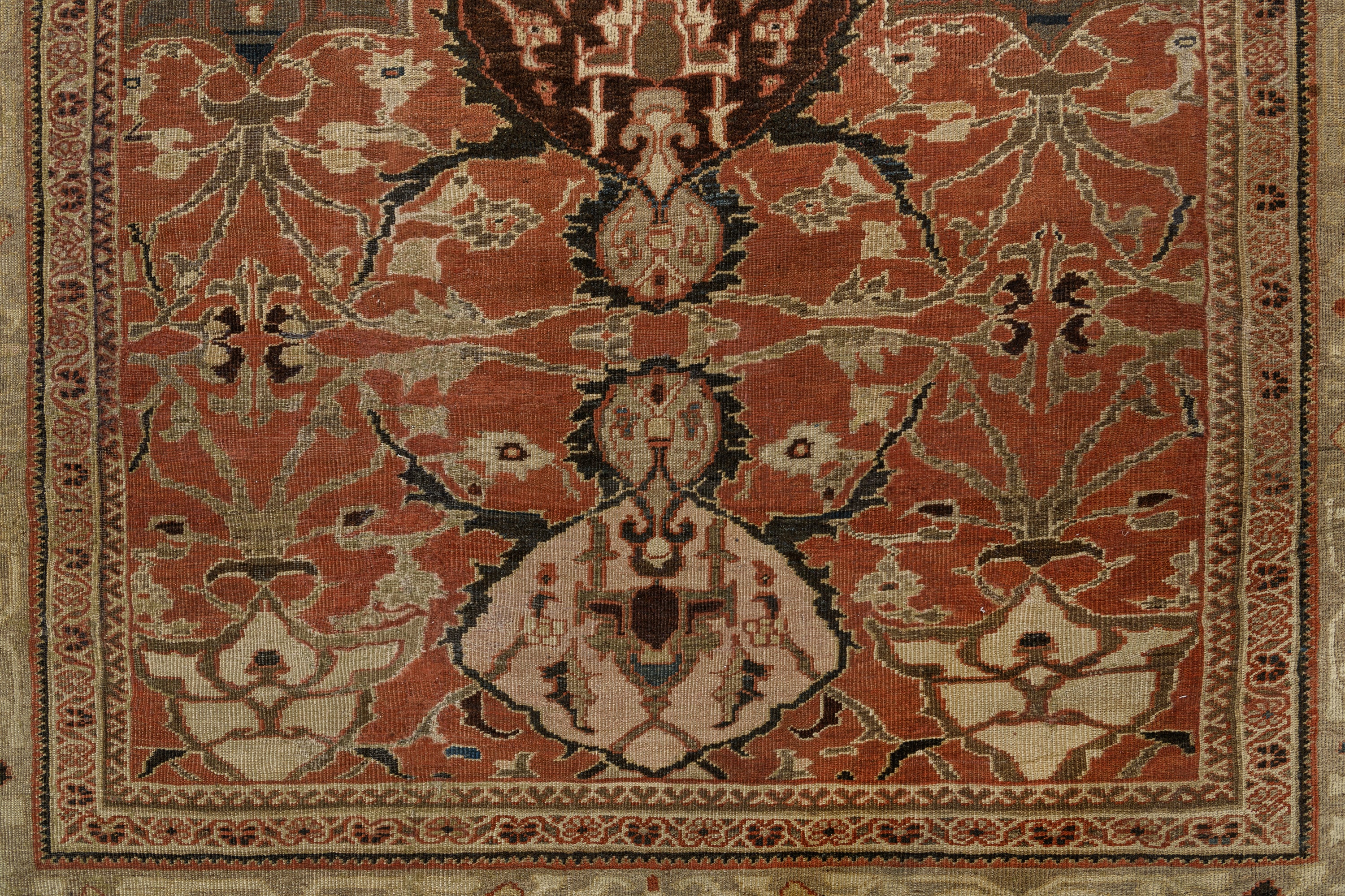 SULTANABAD RUG, WEST PERSIA, 9'10" X 13'5" - thumbnail 16