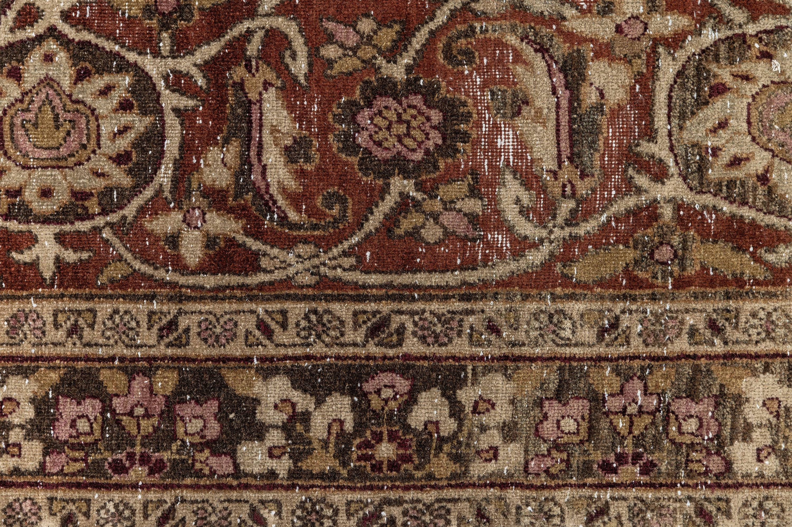 TABRIZ RUG, NORTH WEST PERSIA, 10' X 15'3" - thumbnail 8