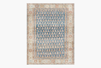 MALAYIR RUG, WEST PERSIA, 4'8" X 6'4" - thumbnail 1