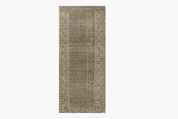 MALAYIR RUG, WEST PERSIA, 6'X13' - thumbnail 1