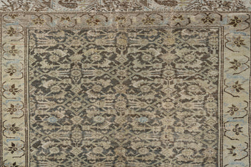 MALAYIR RUG, WEST PERSIA, 6'X13' - thumbnail 7