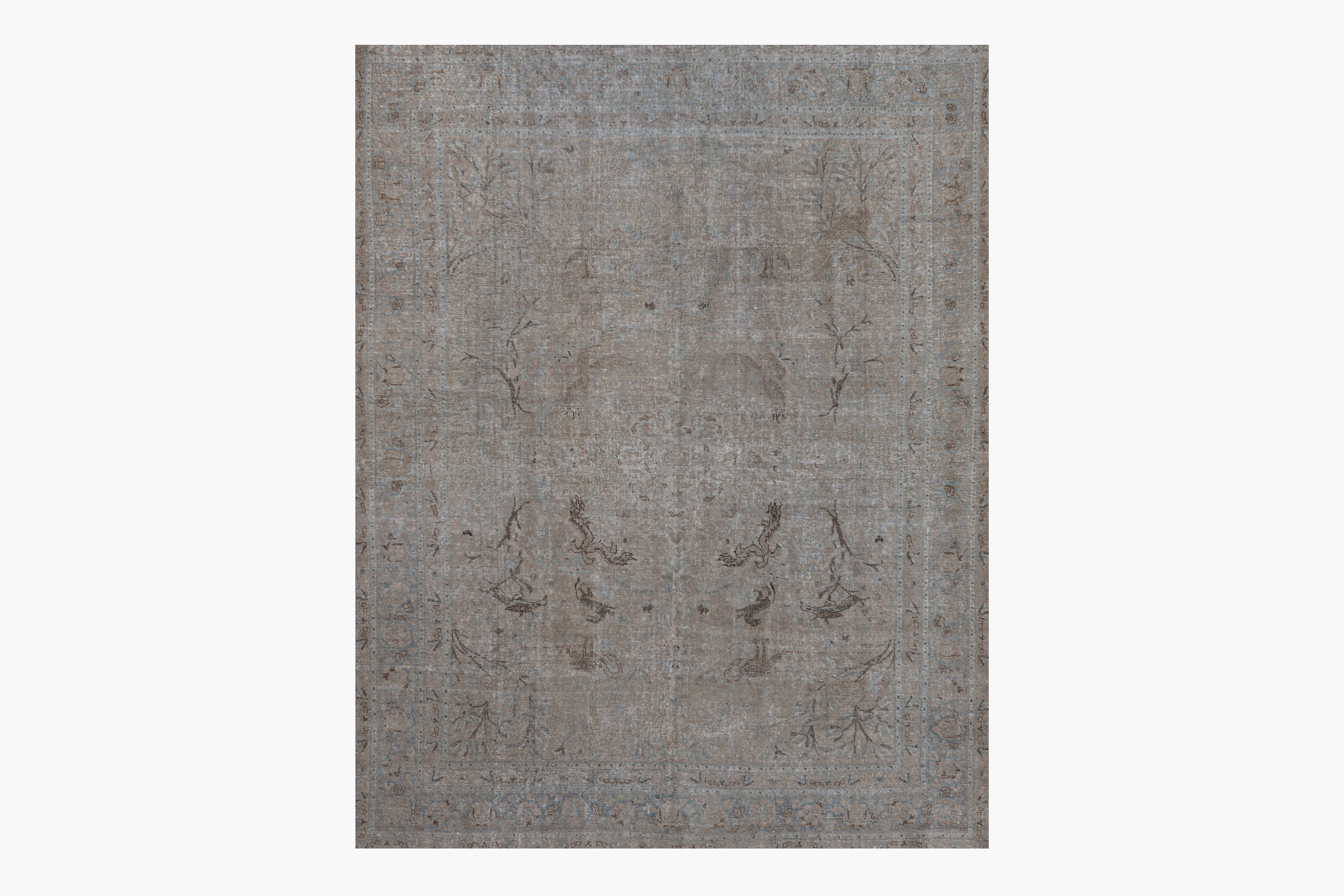 TABRIZ RUG, NORTH WEST PERSIA, 8'5" X 10'3" - thumbnail 1