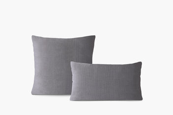 Indoor / Outdoor Weave Pillow Cover - Heather