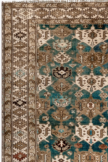 SHIRVAN RUG, BC31019/1199, EAST CAUCASUS, 4'2" X 5'9" - thumbnail 2