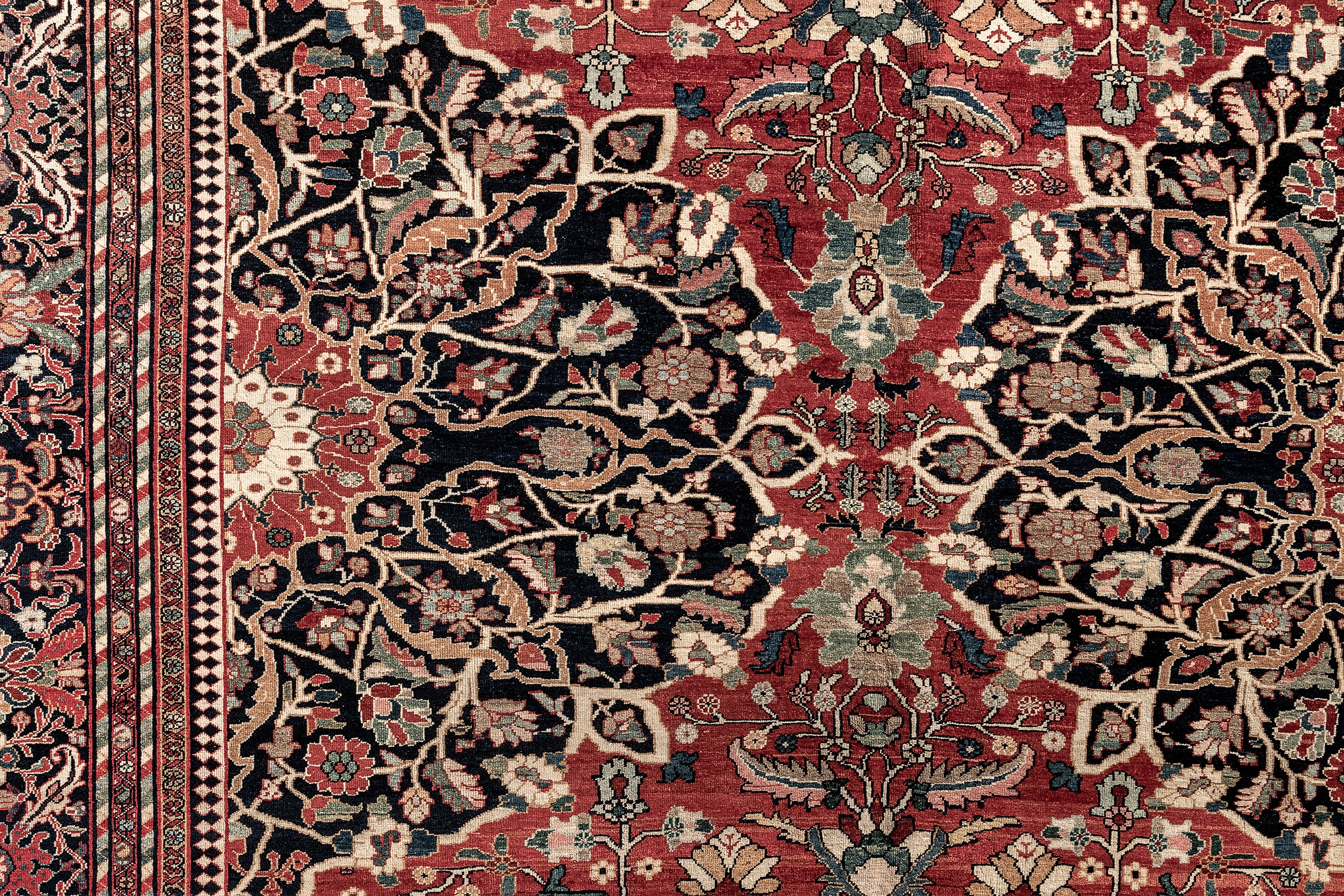 FERAGHAN RUG, BC31096, WEST PERSIA, 10' X 13' - thumbnail 8