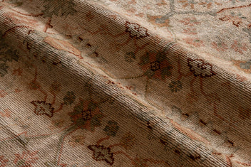 OUSHAK RUG, BC31113, WEST ANATOLIA, 13' X 19' - thumbnail 3