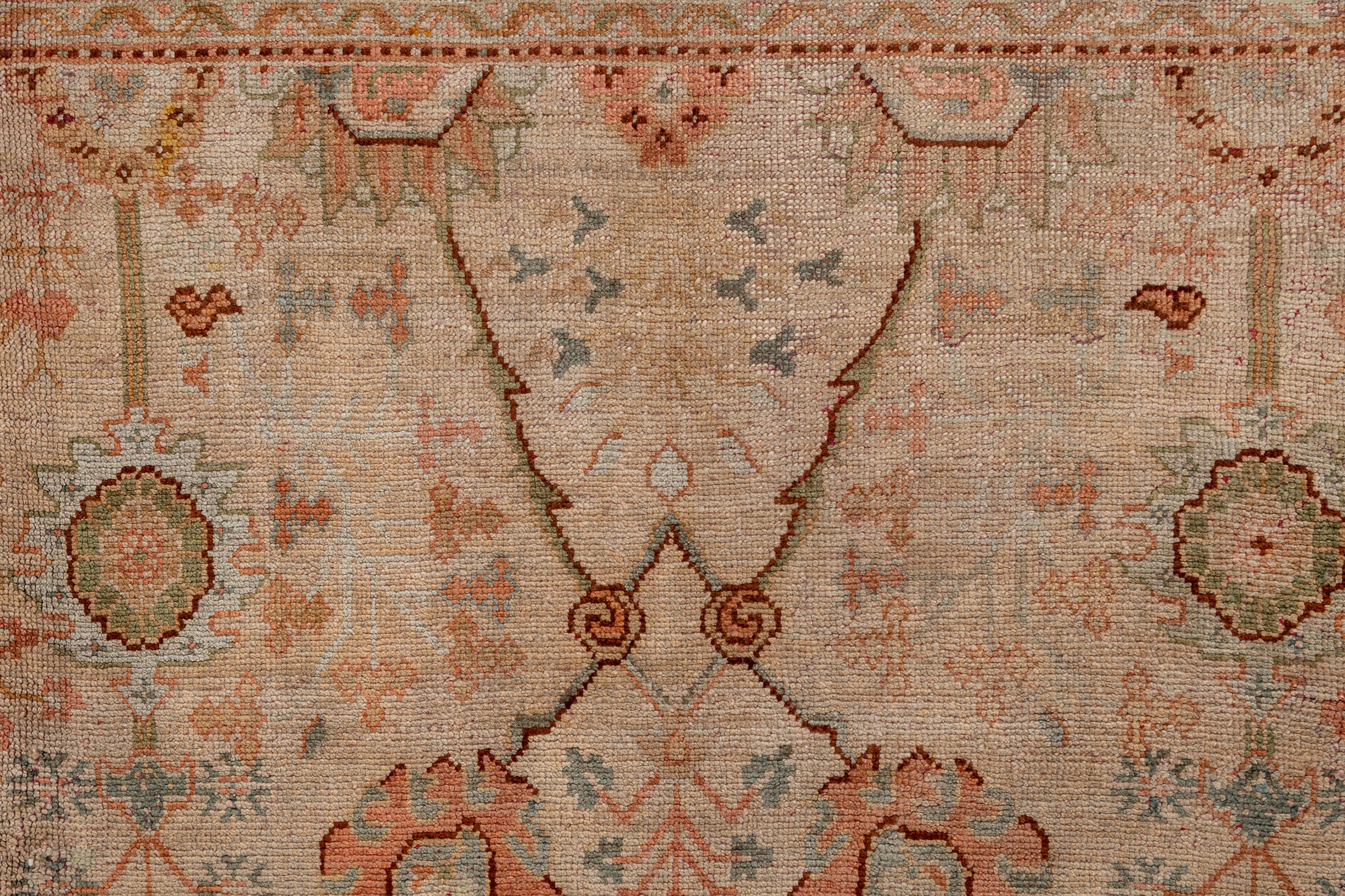 OUSHAK RUG, BC31113, WEST ANATOLIA, 13' X 19' - thumbnail 5